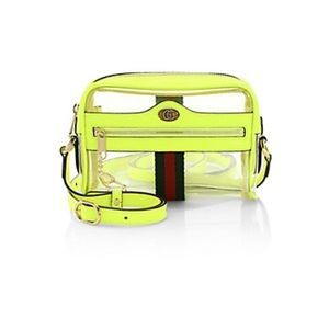 🚫SOLD🚫Gucci Ophidia neon transparent bag
